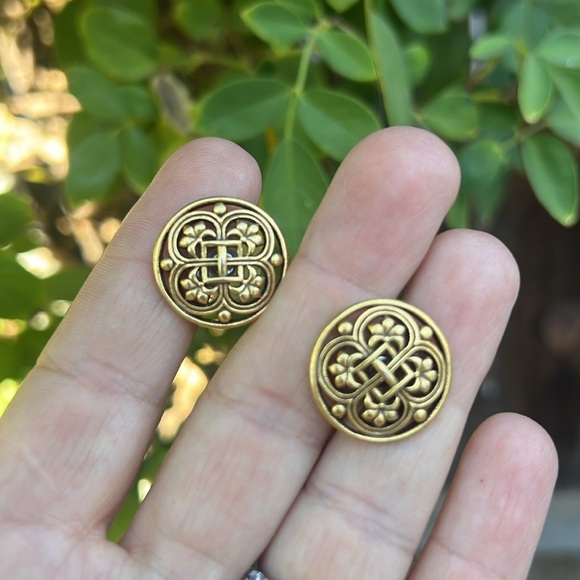 Vintage MMA Museum Modern Art Clip Earrings - Picture 5 of 15